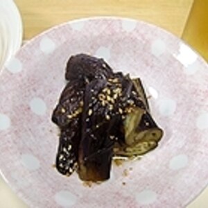 超簡単！めんつゆを使った茄子の煮浸し